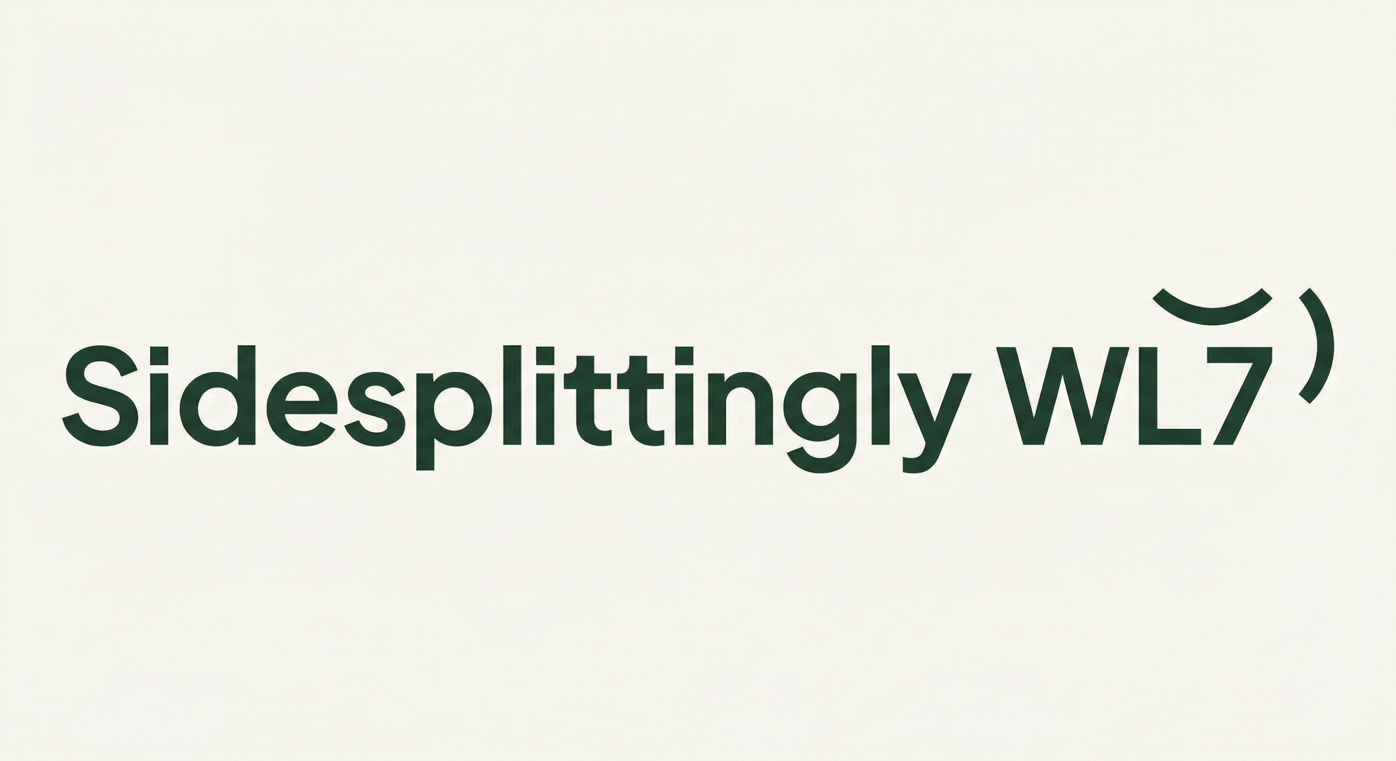 Sidesplittingly WL7 – Creative Communication & Brand Expression Studio logo
